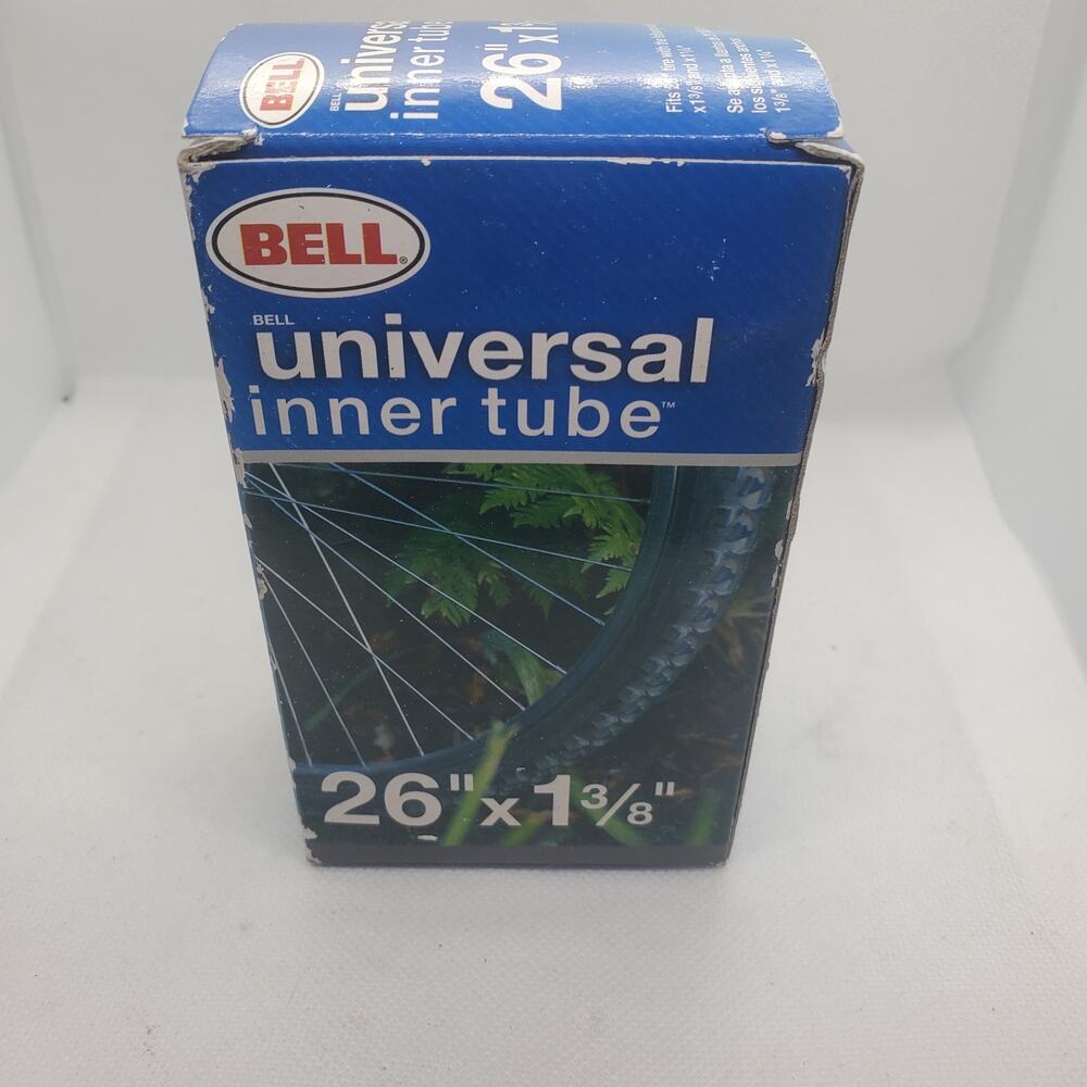 Bell Universal Bicycle Inner Tube 26 x 1 3/8 x 1 1/4 Schrader Valve Bike NIB